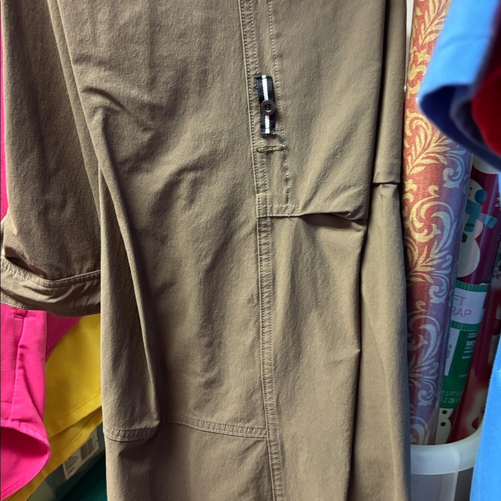 Earth Yoga Tan Long Sleeve Top